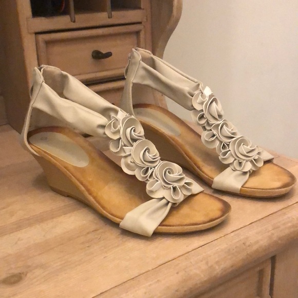 patrizia harlequin wedge sandals